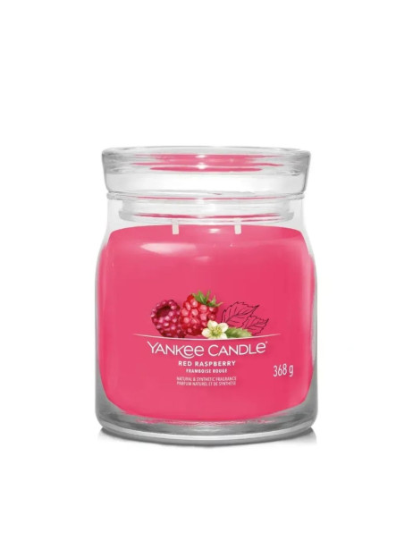 Yankee Candle Red Raspberry Medium Ароматична свічка Червона малина Середня