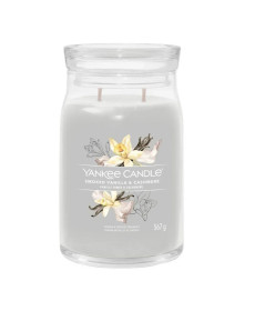 Yankee Candle Smoked Vanilla & Cashmere Large Ароматична свічка Копчена ваніль та кашемір Велика - Написати відгук