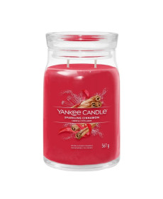 Yankee Candle Sparkling Cinnamon Large Ароматична свічка Ігриста кориця Велика - Написати відгук