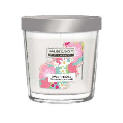 Yankee Candle Sweet Petals Home Inspiration Value Tumbler Ароматична свічка Солодкі пелюстки Середня