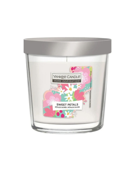 Yankee Candle Sweet Petals Home Inspiration Value Tumbler Ароматична свічка Солодкі пелюстки Середня