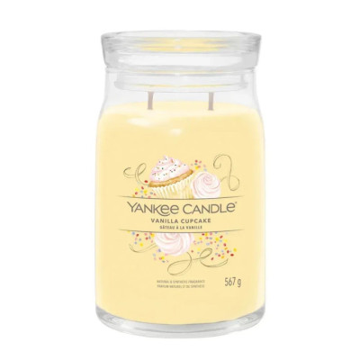 Yankee Candle Vanilla Cupcake Large Ароматична свічка Ванільний капкейк Велика