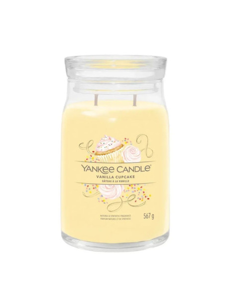 Yankee Candle Vanilla Cupcake Large Ароматична свічка Ванільний капкейк Велика