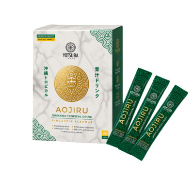 Yotsuba Japan Okinawa Tropical Aojiru drink Аоджиру