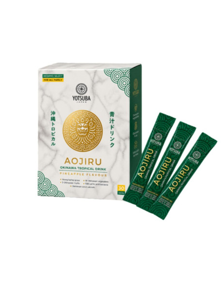 Yotsuba Japan Okinawa Tropical Aojiru drink Аоджиру