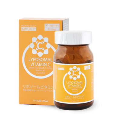 Yotsuba Japan Liposomal Vitamin C Антиоксидант для міцного імунітету