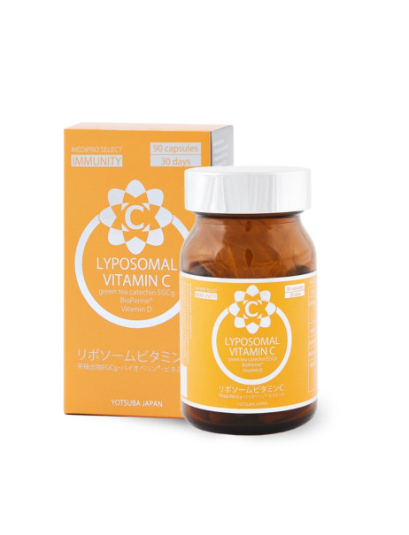 Yotsuba Japan Liposomal Vitamin C Антиоксидант для міцного імунітету