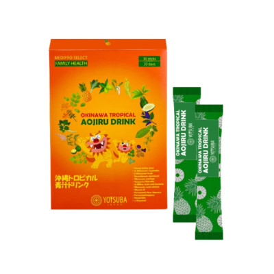 Yotsuba Japan Okinawa Tropical Aojiru drink Аоджиру