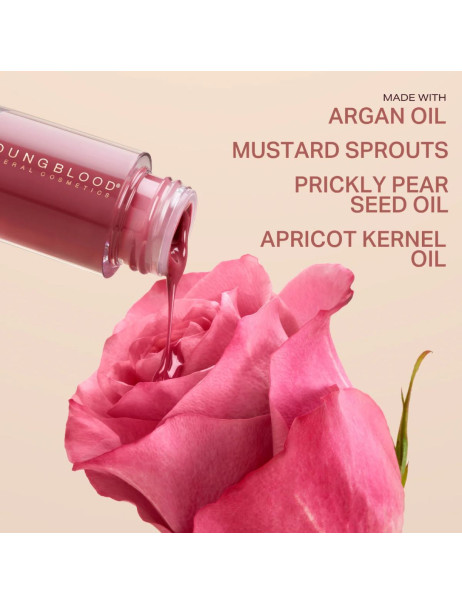 Youngblood EverGlow Peptide Plumping Lip Oil Wild Rose Масло для об'єму губ