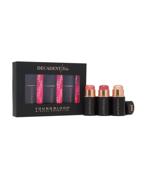 Youngblood Decadent Trio In Pink Набір 