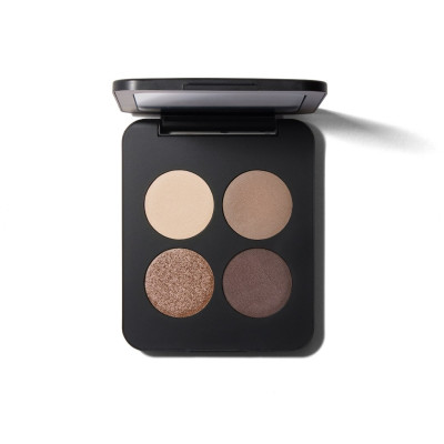 Youngblood Pressed Mineral Eyeshadow Quad Taupe Smoke Мінеральні тіні для повік